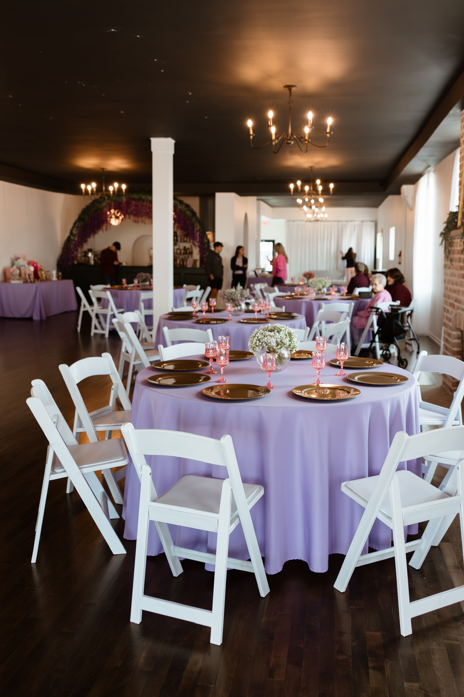 Event styling at Haley Station, Escanaba Michigan